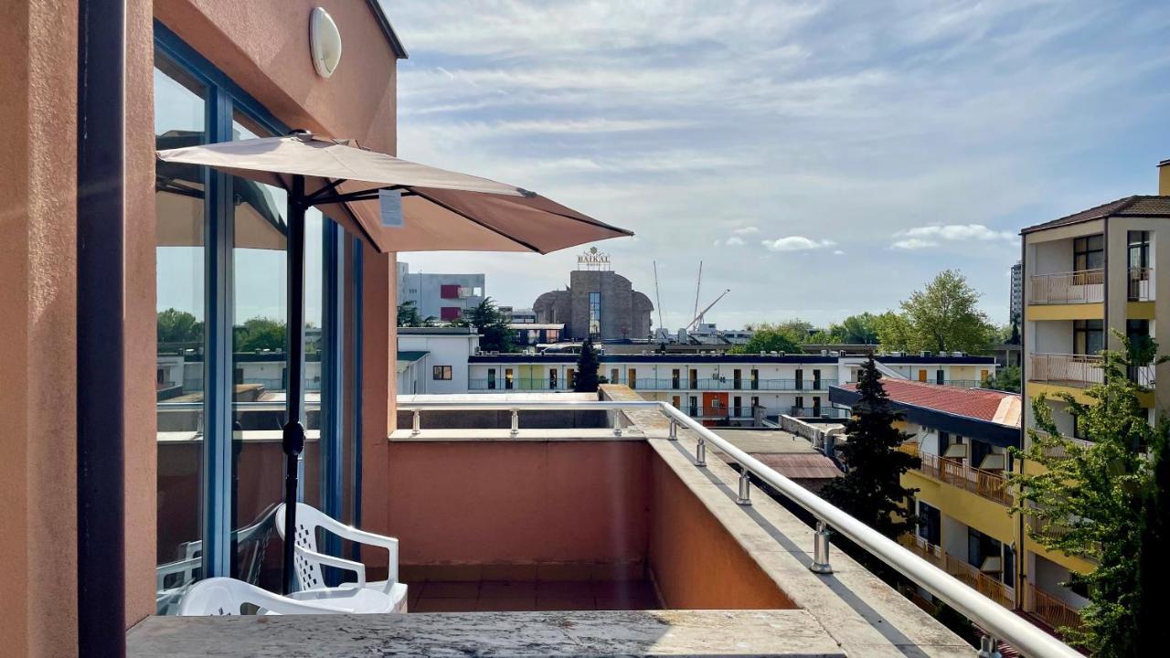 Trakia Plaza Apartment Sunny Beach Eksteriør billede